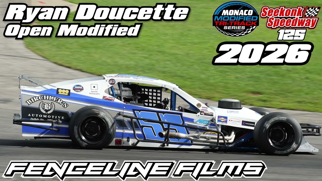 Ryan Doucette Monaco Tri Track Modified Seekonk Speedway 125