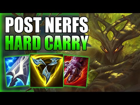 HOW TO PLAY HECARIM JUNGLE & CARRY AFTER RECENT NERFS - Best Build/Runes S+ Guide League of Legends