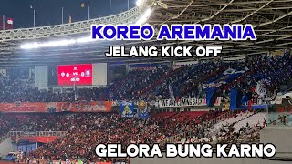 Download lagu Salam Satu Jiwa dan Koreo Aremania Diantara Puluhan Ribu The Jakmania di GBK mp3