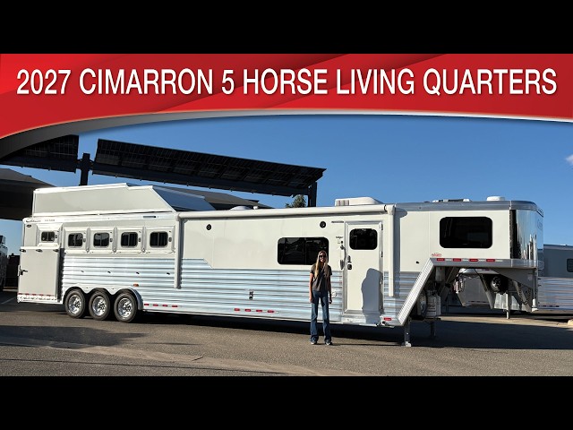 Preview image of 2027 Cimarron Norstar 5 Horse Living Quarters youtube video