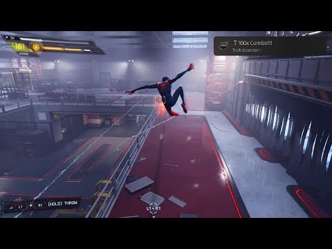 100x Combo!!! | Marvel's Spider-Man: Miles Morales | PlayStation Trophy 🏆