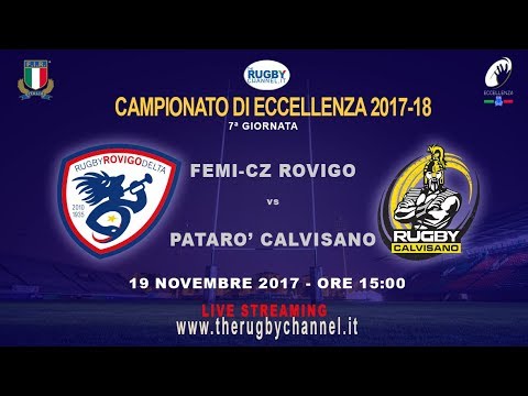 7a Giornata Campionato d'Eccellenza FEMI-CZ Rovigo vs  Patarò Calvisano