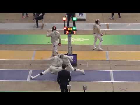 Budapest World Cup 2023 JMS - L16 - Jeremy Custine FRA v Tom Couderc FRA