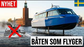 Sveriges nya flygande färja chockar hela världen
