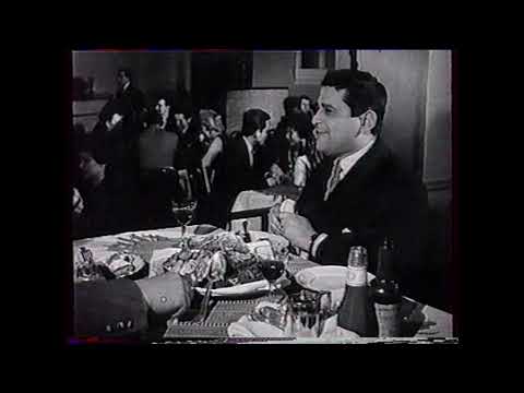 Jan Werich v restauraci, spolustolovník pan Brdečka