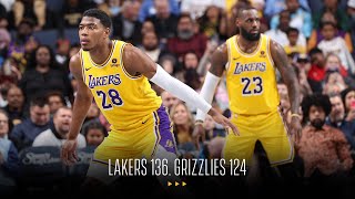 LAKERS @ GRIZZLIES | LAKERS WIN 5TH STRAIGHT | MARCH 27, 2024