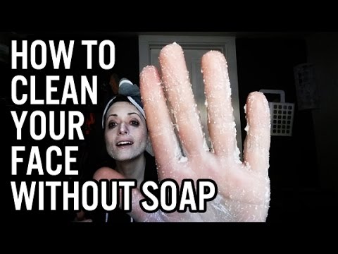 How To Clean Your Face Without Soap | Homemade Cleanser Video