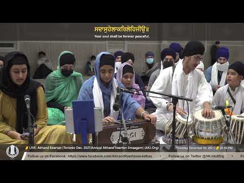 093 Bibi Gursimran Kaur Jee Toronto Thursday Evening Toronto Dec 2021 Annual Akhand Keertan Smaagam