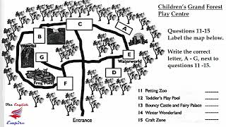 IELTS Listening Map with Answers and Script  - Children’s Grand Forest Play Centre