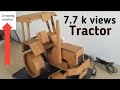 How To Make Amazing Creative Tractor With Cardboard Tractor