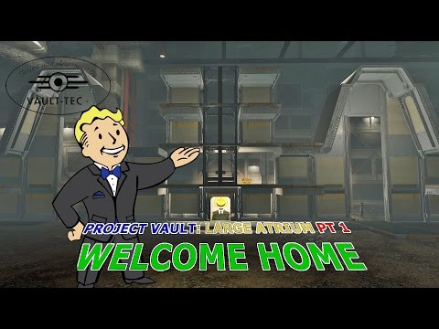 Project Vault: Large Atrium pt 1 Mega Vault Build