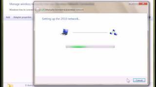 How to create Ad-Hoc Connection @ Windows 7