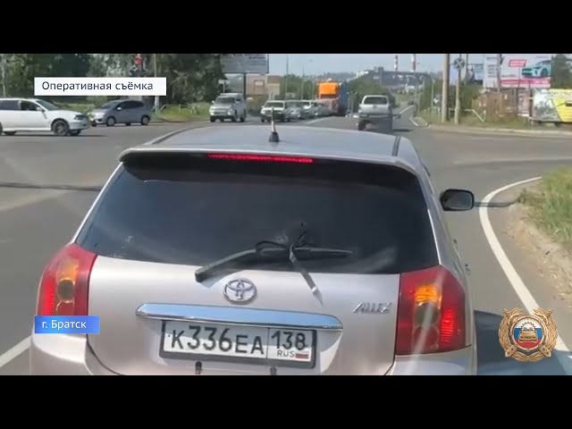 В Братске привлекли к ответственности водителя за отказ пропустить скорую помощь