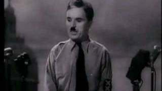 Discurso de Charles Chaplin en El Gran Dictador 19