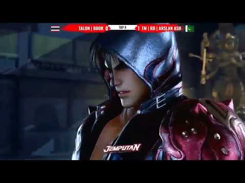 ARSLAN ASH🇵🇰(Kunimitsu) vs BOOK 🇹🇭(Jin) JEMPUTAN 2023 TOP8 TEKKEN 7