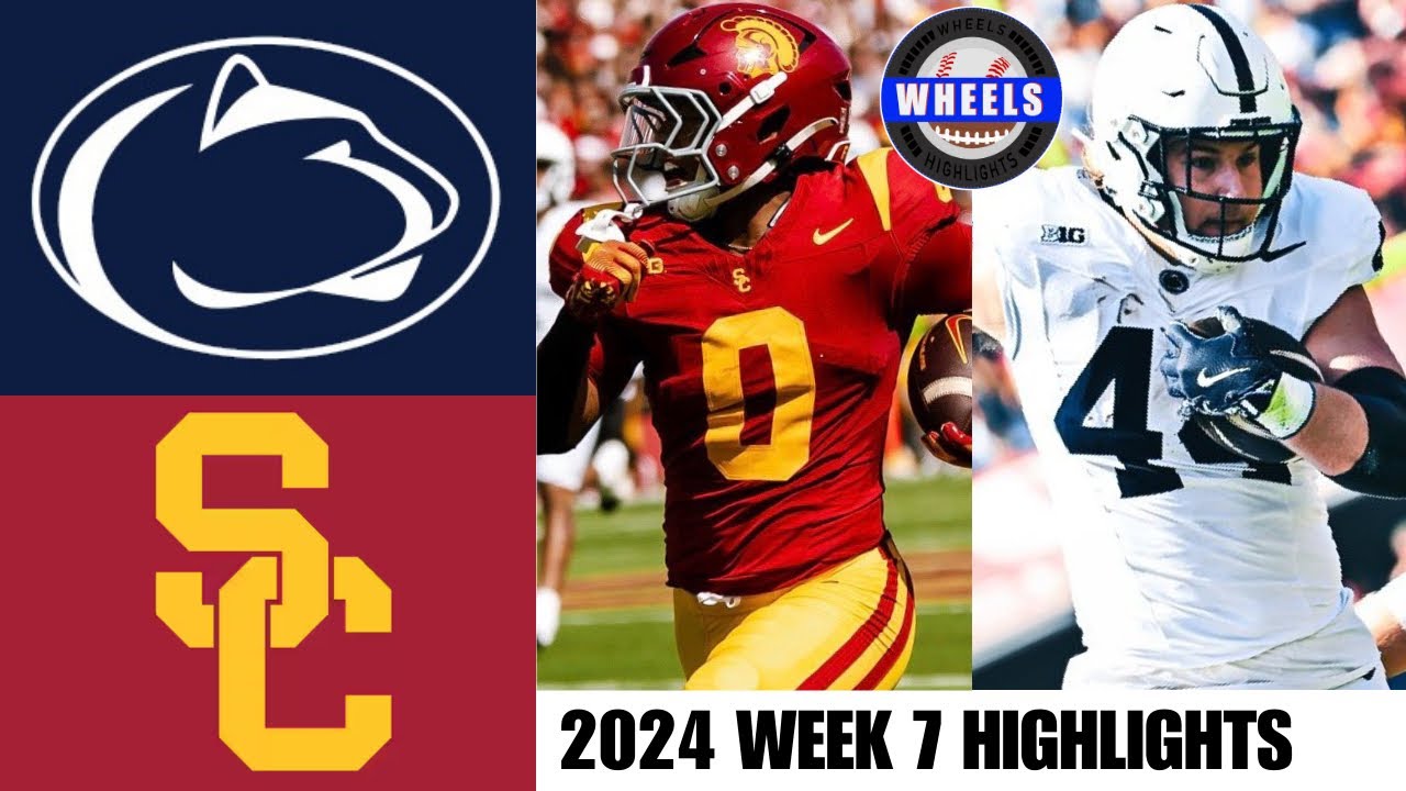 #4 Penn State vs USC (INCREDIBLE!) | Full Game Highlights | 2024 College Football Highlights