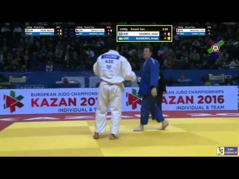 Judo 2016 European Championships Kazan: Gasimov (AZE) - Bloshenko (UKR) [-100kg]