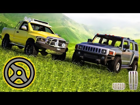 Super Offroad Jeep Driving - 4x4 Land Cruiser Mountain Hill Car Drive | Android Gameplay