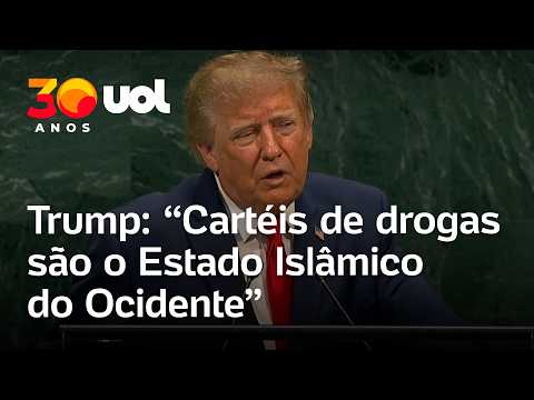 Trump sobe o tom contra facções: ‘Cartéis de drogas são o Estado Islâmico do Ocidente’