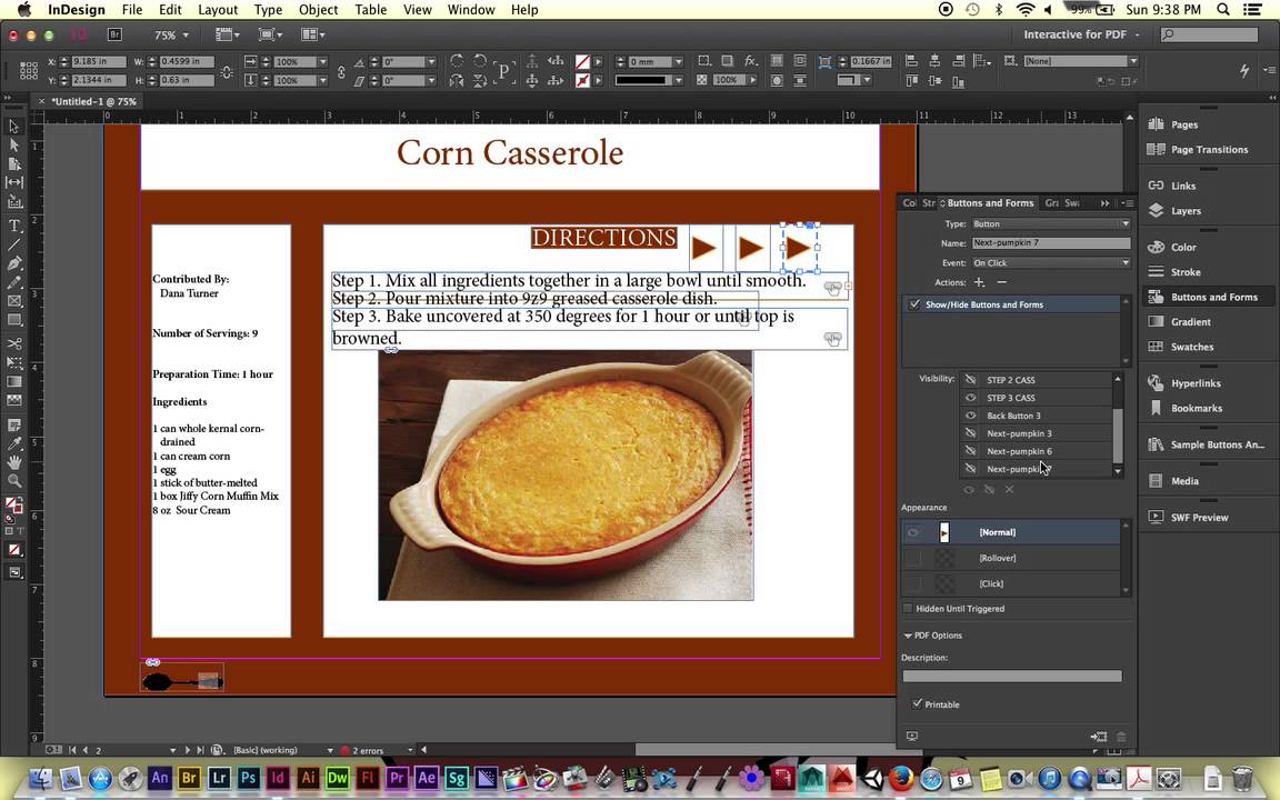 Problem-Solving InDesign Interactive PDF Video 3