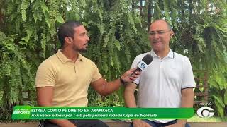 ASA vence Piauí, estreia bem no Nordestão e anuncia reforços para sequência da temporada - 25/3/26