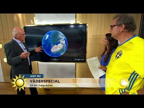 Väderspecial: Här blir det skyfall idag - Nyhetsmorgon (TV4)