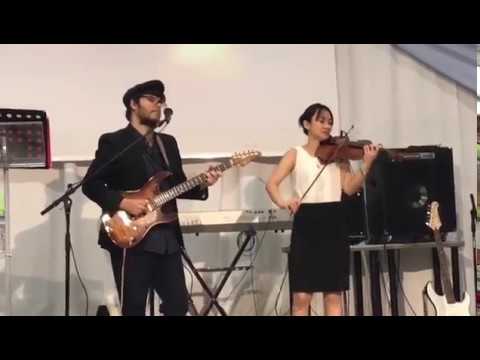 How Great Thou Art, violin & guitar duo, Symbiosis Strings live in Spain