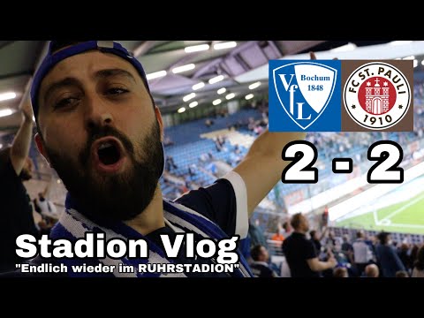 Endlich wieder Fußball mit Fans im Stadion | Stadion Vlog | VfL vs St.Pauli