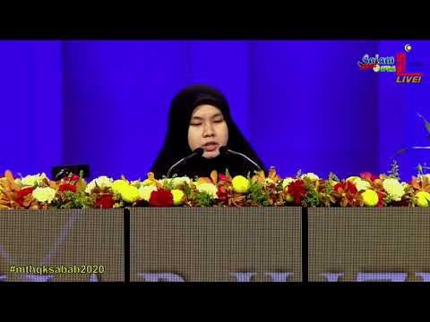 Majlis Menghafaz Al-Quran Peringkat Kebangsaan 2020 - Aqilah Sulhi Ahmad Rozaini (Perak)