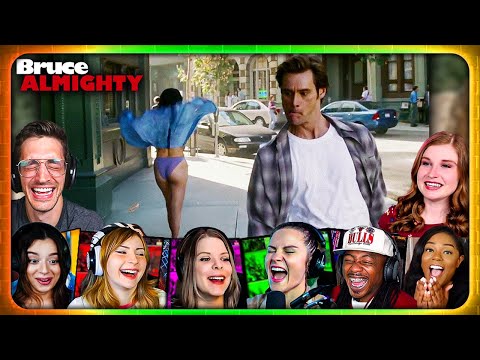 TOP "Bruce Got The Powers" Reactions! Bruce Almighty (2003) Movie Reaction *First Time Watching*