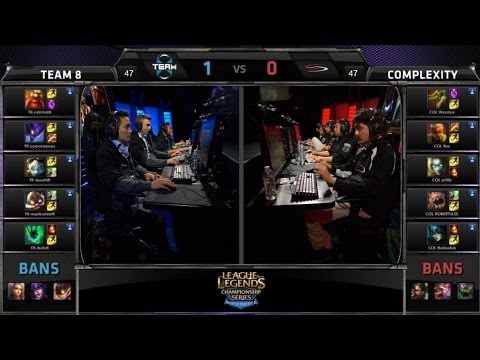 LCS NA 2015 Spring Promotion COL vs T8 Game 2 Highlights