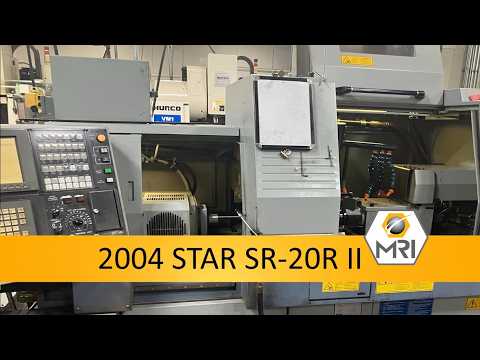 2004 STAR SR-20RII CNC Swiss Lathe | Machinery Resources International (1)