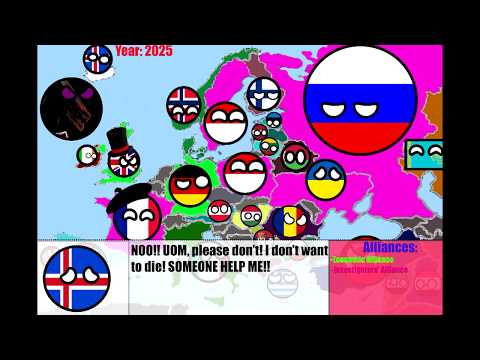 Alternate Future of Europe In Countryballs Episode 1 | Who's the Murderer?
