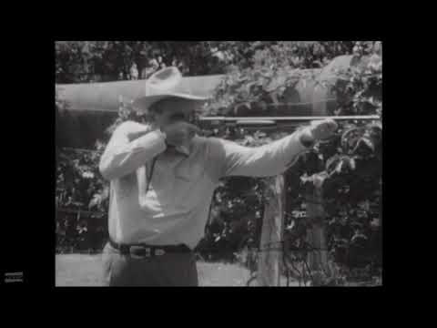 NZ On Screen: Town and Around: Auckland Highlights - Tex Morton shoots at Barry Crump