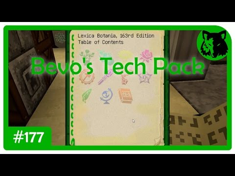 BEVOS TECH PACK #177 - Lexica Botania ★ Let's Play Bevo's Tech Pack | HD