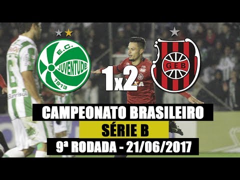 Juventude 1x2 G.E.Brasil - Série B 2017 - 20/06/2017