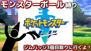 第4回モンスターボールのみで一期一会の旅【ポケモンソード】