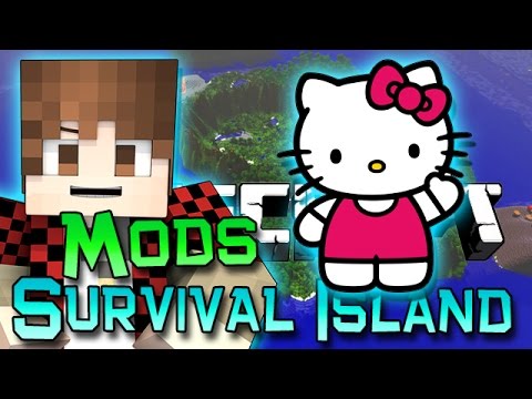 Minecraft: Survival Island Mods Ep. 8 - Kitty Cat Why!
