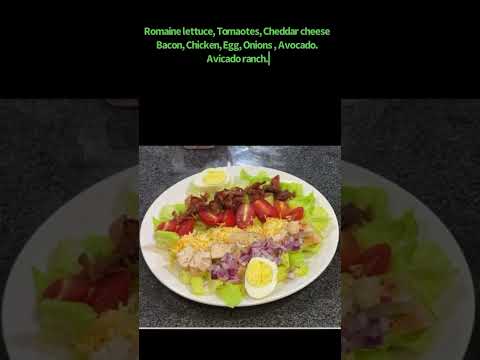 Cobb Salad by chef #chefs #salads #knifeskills