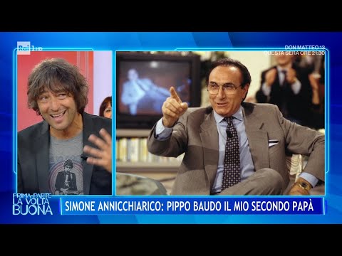 Simone Annichiarico: Pippo Baudo il mio secondo papà - La Volta Buona 05/06/2025