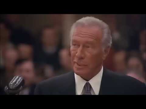 NUREMBERG TV mini series Chistopher Plummer Playing David Maxwell Fyfe Gives a harrowing account