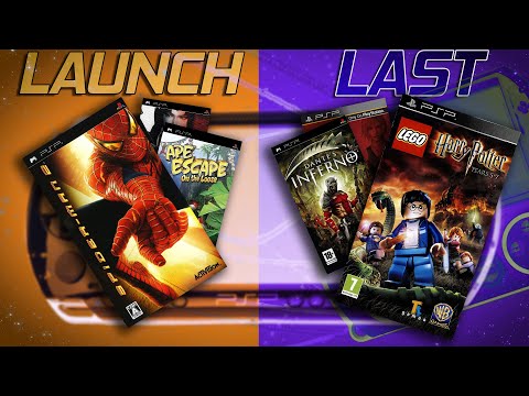 PSP: Launch Titles vs Last Titles