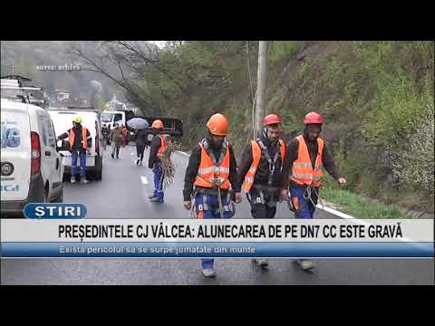 PRESEDINTELE CJ VALCEA: ALUNECAREA DE PE DN7 CC ESTE GRAVA