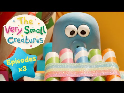 Special Ball / Noisy / Sticky | The Very Small Creatures | 3x full episodes