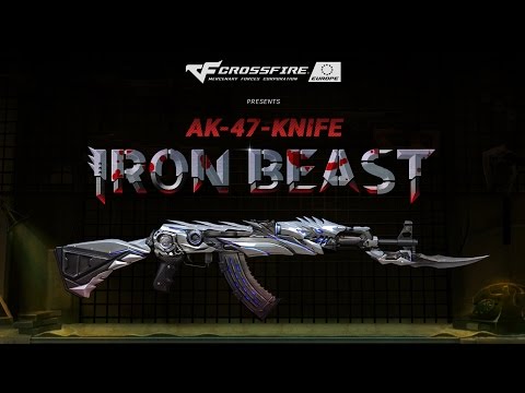 Crossfire Europe - VVIP AK47-Knife-Iron Beast Pre-Order
