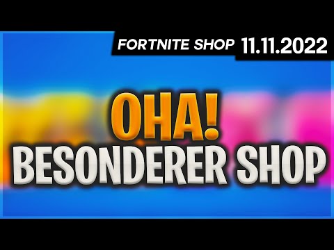 RIESIGER besonderer Shop! (Fortnite Item Shop 11.11.2022)