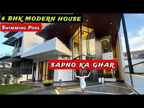 Inside A The Best 1 Kanal 6 BHK Modern House With LIFT, POOL, BAR, CINEMA ROOM By AR. Harleen Virk