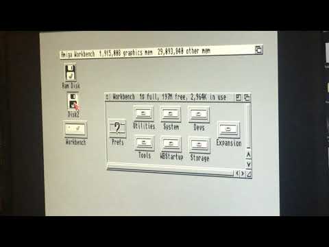 Brief MiST FPGA and Amiga Workbench Overview