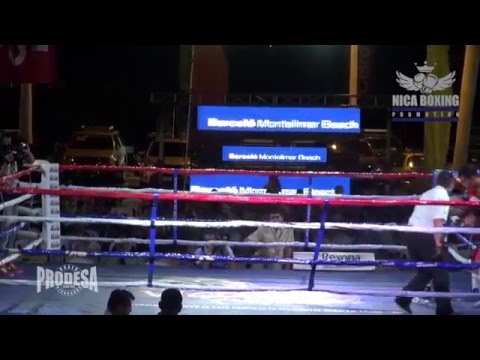 Marvin Solano vs Ismael Fernandez - Prodesa / Nica Boxing Promotions