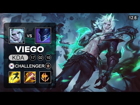 Viego vs Nocturne Jungle - KR Challenger - Patch 12.6 Season 12
